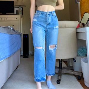 Dark Wash Mom Jeans